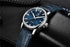 2021 Fashion Luxury Leather Strap Casual Analog Watch Men Stainless Steel Wristwatch Waterproof Watches