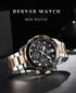 Luxury Sport Mens Watches Quartz Stylish Wrist Watch For Men Chronograph Waterproof and Scratch Resistant