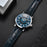 Sports Luxury Watches For Men Quartz Blue Watch Fashion Leather Strap Casual Mens Wrist Watch