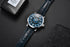 Sports Luxury Watches For Men Quartz Blue Watch Fashion Leather Strap Casual Mens Wrist Watch