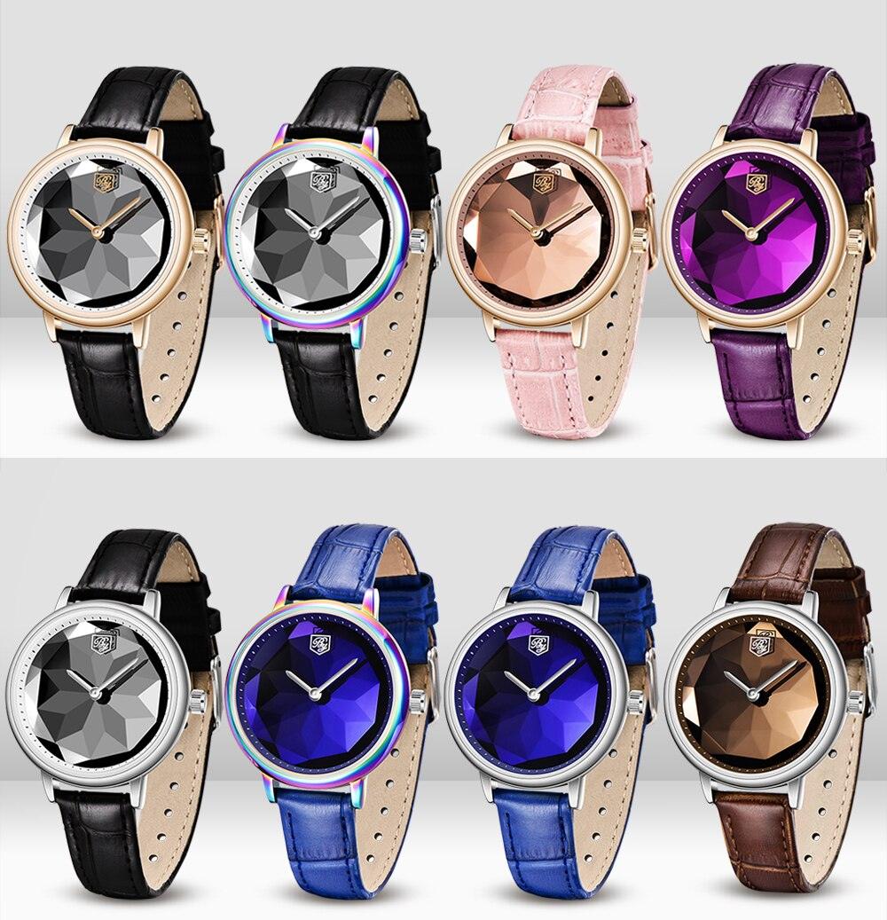 New Fashion Women's Watches Casual Sport Leather Strap Waterproof Analog Quartz Watch