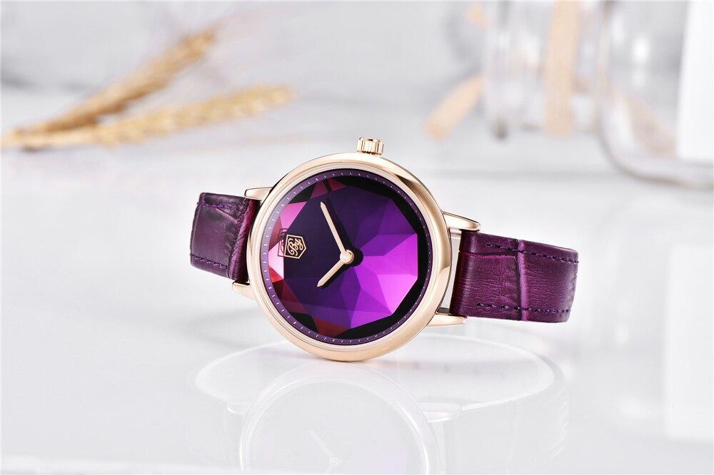 New Fashion Women's Watches Casual Sport Leather Strap Waterproof Analog Quartz Watch