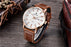 New Black Casual Fashion Simple Men's Watch Analog Quartz Waterproof Luxury Leather Strap Men Elegant Watch