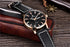 New Black Casual Fashion Simple Men's Watch Analog Quartz Waterproof Luxury Leather Strap Men Elegant Watch