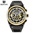 Business Mens Fashion Watches Quartz Silicone Sport Multifunction Watch Men Luxury Waterproof Luminous Hands