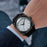 Classic Sport Men's Watch Fashion Round Waterprof Quartz Wrist Watch Elegant Silicone Strap Stylish Design