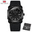 Classic Sport Men's Watch Fashion Round Waterprof Quartz Wrist Watch Elegant Silicone Strap Stylish Design