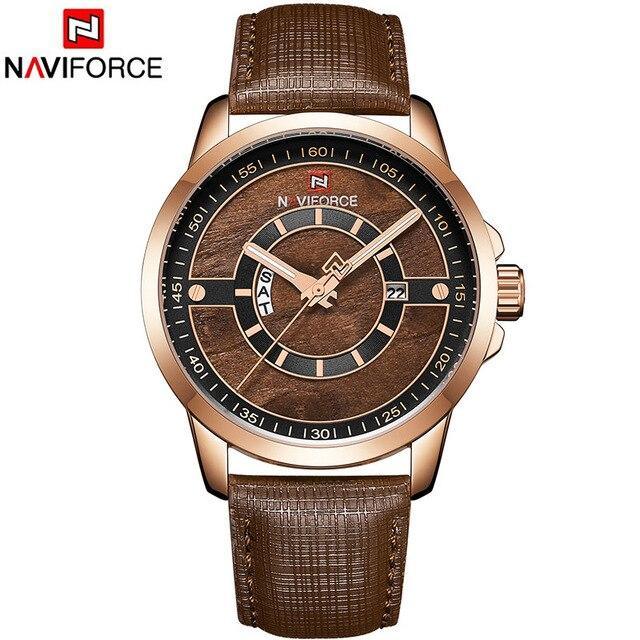 Men's Waterproof Business Style Watch With Unique  Backgrounds Luxury Design Perfect Gift For Him