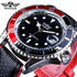 2021 Fashion Black Red Sport Mens Watches Luxury Luminous Hands Watch Elegant Leather Strap Design