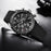 Luxury Men Stainless Steel Quartz Watch Accurate Timing Waterproof Analog Chronograph Men's Quartz Watches