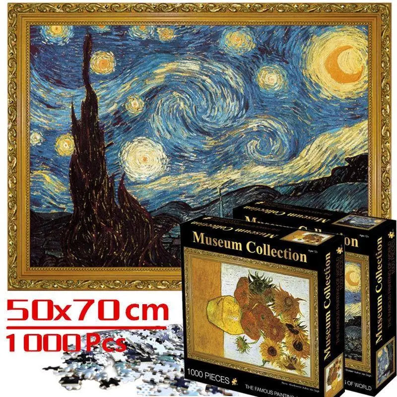 puzzles 1000 pieces Assembling picture Landscape puzzles toys for adults games educational Montessori Toys - STEVVEX Baby - baby, birthday gifts, brain teasers, christmas gift, educational games, educational toys, fun, games, indoor games, intelligence development, kids, newyear gifts, toys for boys, toys for girls - Stevvex.com