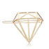 Retro Hair Barrettes Hair Pins Moon Triangle Circle Diamond Shaped Hair Clips for Girls Thick Hair Styling Accessories