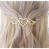 Retro Hair Barrettes Hair Pins Moon Triangle Circle Diamond Shaped Hair Clips for Girls Thick Hair Styling Accessories