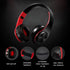 Retro Stereo Earphones Bluetooth Headphone Music Headset FM And Support SD Card With Mic And Volume Control Wireless