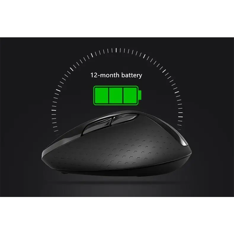 Silent Laptop Wireless Mouse Adjustable DPI Stylish Easy Switch Bluetooth 2.4GHz Mouse For Computer - STIL8590UEUII