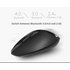 Silent Laptop Wireless Mouse Adjustable DPI Stylish Easy Switch Bluetooth 2.4GHz Mouse For Computer - STIL8590UEUII