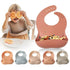 Silicone Bibs For Kids Newborn Baby Feeding Tableware Waterproof Baby Bibs For Toddler Bib For Kids - STEVVEX Baby - baby, baby accessories, baby bib, baby bib clothes, baby bibs, baby burp clothes, baby care accessories, baby care items, baby feeding apron, baby gifts, baby items, baby saliva bib, baby saliva towels, new parent gift, newborn baby bib, newborn baby bibs, newborn baby gifts - Stevvex.com