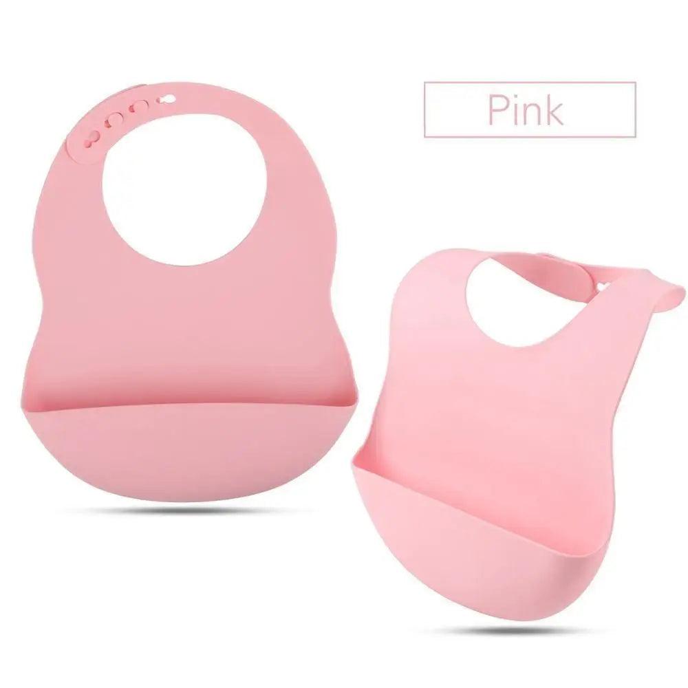 Silicone Bibs For Kids Newborn Baby Feeding Tableware Waterproof Baby Bibs For Toddler Bib For Kids - STEVVEX Baby - baby, baby accessories, baby bib, baby bib clothes, baby bibs, baby burp clothes, baby care accessories, baby care items, baby feeding apron, baby gifts, baby items, baby saliva bib, baby saliva towels, new parent gift, newborn baby bib, newborn baby bibs, newborn baby gifts - Stevvex.com