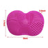 Silicone Makeup Brush Cleaning Pad - Portable Makeup Cleaning Washing Tool Scrubber - ALLURELATION - 576, Brush Washing Tools, brushes cleaning pad, cleaning pad, makeup brushes cleaner, makeup brushes cleaning pad, makeup cleaning, Makeup cleaning tool, Scrubber Board Makeup - Stevvex.com