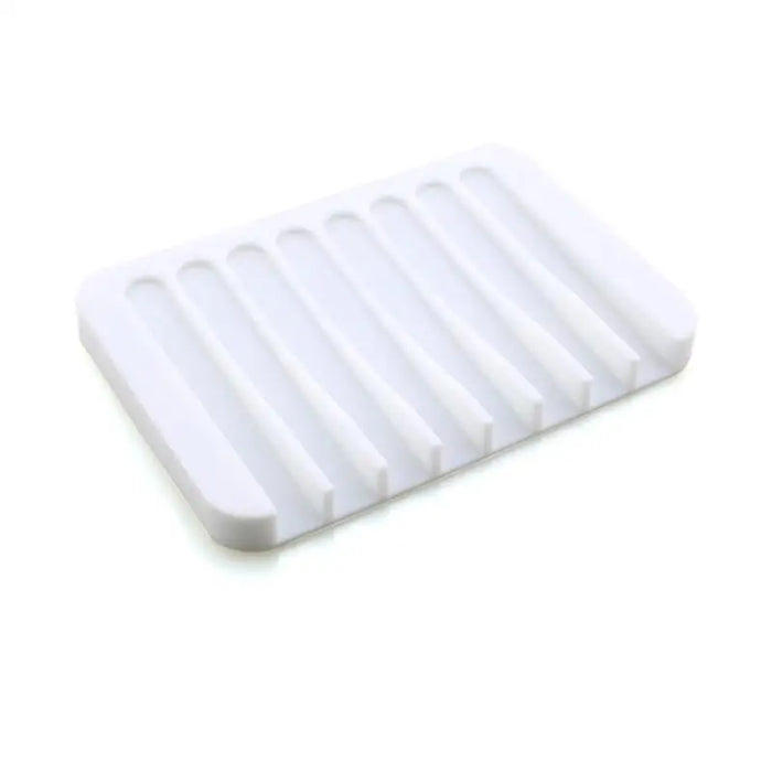 Silicone Soap Holder Flexible Soap Dish Plate Holder Tray Soapbox Container Storage For Bathroom Kitchen Soap Dish