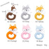 Silicone Teether Rodent Cartoon Animals 1pc Food Grade Silicone Pandents, Teething Toys For Teeth Tiny Rod Baby Teethers Gift - STEVVEX Baby - baby, baby care, baby dental care, baby dental care products, baby items, baby teeth soothers, baby teether, baby teething, baby toys, gifts for new born, gifts for new parents, silicon teether, toddler toys, todller products - Stevvex.com