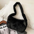 Simple And Stylish Women Soft Plush Winter Furry Shoulder Bags For Ladies And Girls Designer Clutch Handbag For Female - ALLURELATION - 575, Anti-theft Shoulder Bag, Bags, Bags for Girls, Bags for Ladies, Bags For Teenagers, Bags For Women, Bags in Demand, Best Selling Bags, Birthday Gift, Book Bag, Designer Female Bags, Gift Bags, Hot sale Bags, Luxury Bags, Matching Bags, Modern Bags, Picnic Bags, Shopping Bag, Shoulder Bags, Soft Plush Shoulder Bags, Winter Furry Ladies Clutch - Stevvex.com