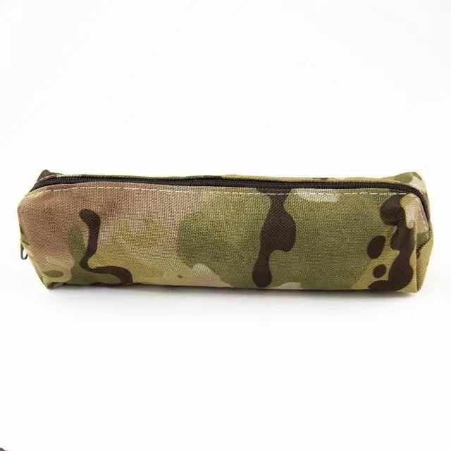 Simple Camouflage Cool Pencil Case Soft Black Pencil Holder For Boys Stylish New Design Pouch For Office And Schools