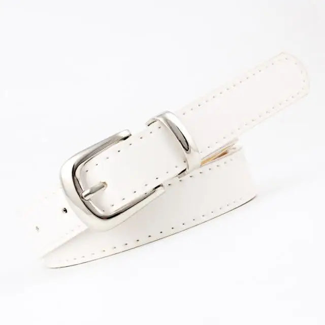 Simple Double Round Buckle PU Leather Waist Strap Vintage Design Double O-Ring Buckle Women Leather Belt For Jeans And Dresses - STEVVEX Fashion - 702, belt, belts, belts for women, buckle belt, casual belt, classic belt, elegant belt, fashion belt, ladies belt, leather strap belt, luxury belt, new design belt, PU leather belt, round buckle belt, simple belt, stylish belt, trendy belt, unique belt, waistband, waistband for women, women belts - Stevvex.com