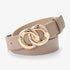 Simple Double Round Buckle PU Leather Waist Strap Vintage Design Double O-Ring Buckle Women Leather Belt For Jeans And Dresses - STEVVEX Fashion - 702, belt, belts, belts for women, buckle belt, casual belt, classic belt, elegant belt, fashion belt, ladies belt, leather strap belt, luxury belt, new design belt, PU leather belt, round buckle belt, simple belt, stylish belt, trendy belt, unique belt, waistband, waistband for women, women belts - Stevvex.com