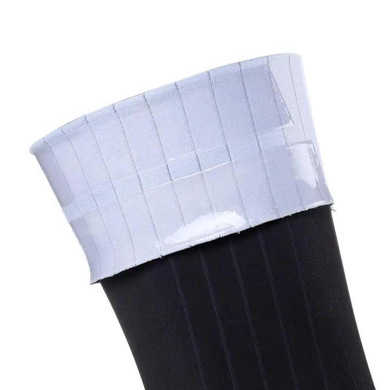 Simple Modern Design Anti Slip Silicone Cycling Socks For Men Unique Bicycle Running Socks Lightweight Breathable