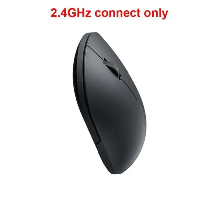 Simple Modern White/Black Wireless Bluetooth USB Connection Optical Mouse For Laptop PC Portable Slim Rechargeable