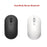 Simple Modern White/Black Wireless Bluetooth USB Connection Optical Mouse For Laptop PC Portable Slim Rechargeable