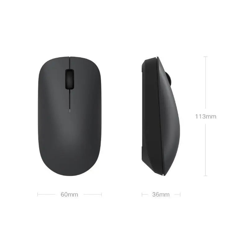 Simple Modern White/Black Wireless Bluetooth USB Connection Optical Mouse For Laptop PC Portable Slim Rechargeable