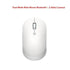 Simple Modern White/Black Wireless Bluetooth USB Connection Optical Mouse For Laptop PC Portable Slim Rechargeable