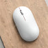 Simple Modern White/Black Wireless Bluetooth USB Connection Optical Mouse For Laptop PC Portable Slim Rechargeable