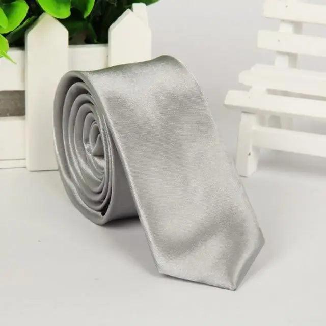 Simple One Size Necktie Colorful Slim Formal Tie Wedding Party Ties Business Meeting Necktie For Men - 9 - STIL6565HNMKL