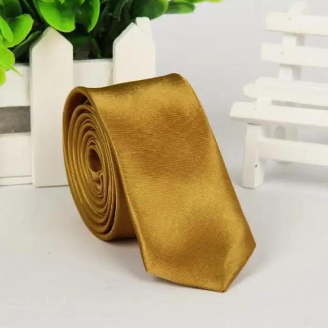 Simple One Size Necktie Colorful Slim Formal Tie Wedding Party Ties Business Meeting Necktie For Men - 3 - STIL6565HNMKL