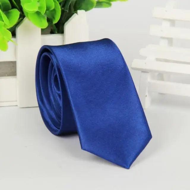 Simple One Size Necktie Colorful Slim Formal Tie Wedding Party Ties Business Meeting Necktie For Men - 19