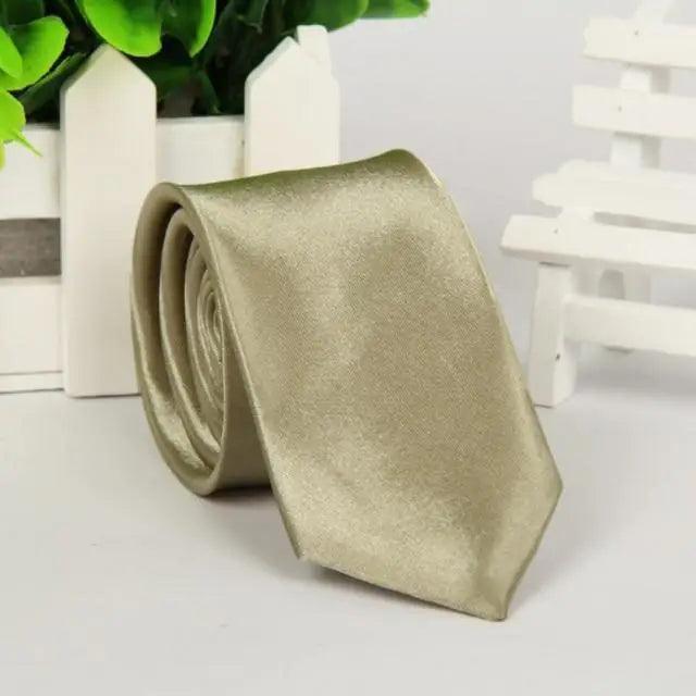 Simple One Size Necktie Colorful Slim Formal Tie Wedding Party Ties Business Meeting Necktie For Men - 5 - STIL6565HNMKL