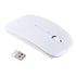 Simple Thin 1600 DPI USB Optical Black/White Wireless Computer Office Mouse Ultra Slim 2.4GHz Mouse For PC Laptop