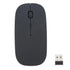 Simple Thin 1600 DPI USB Optical Black/White Wireless Computer Office Mouse Ultra Slim 2.4GHz Mouse For PC Laptop