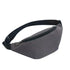 Simple Waterproof Chest Bag Unisex Fanny Pack Ladies Waist Pack Black Retro Style Women’s Travel And Outdoor Waist