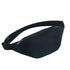 Simple Waterproof Chest Bag Unisex Fanny Pack Ladies Waist Pack Black Retro Style Women’s Travel And Outdoor Waist