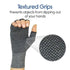 Simple Winter Arthritis Gloves Unisex Classic Anti Arthritis Therapy Gloves Compression Fingerless Gloves - STEVVEX Fashion - 717, ache relief gloves, anti arthritis gloves, arthritis gloves, comfortable gloves, compression gloves, Fingerless Gloves, fingerless pain relief gloves, gloves, gloves for winter, grey arthritis gloves, grey gloves, half finger gloves, pain relief gloves, soft gloves, therapy gloves, touchscreen gloves, warm gloves, winter gloves - Stevvex.com