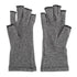 Simple Winter Arthritis Gloves Unisex Classic Anti Arthritis Therapy Gloves Compression Fingerless Gloves - STEVVEX Fashion - 717, ache relief gloves, anti arthritis gloves, arthritis gloves, comfortable gloves, compression gloves, Fingerless Gloves, fingerless pain relief gloves, gloves, gloves for winter, grey arthritis gloves, grey gloves, half finger gloves, pain relief gloves, soft gloves, therapy gloves, touchscreen gloves, warm gloves, winter gloves - Stevvex.com