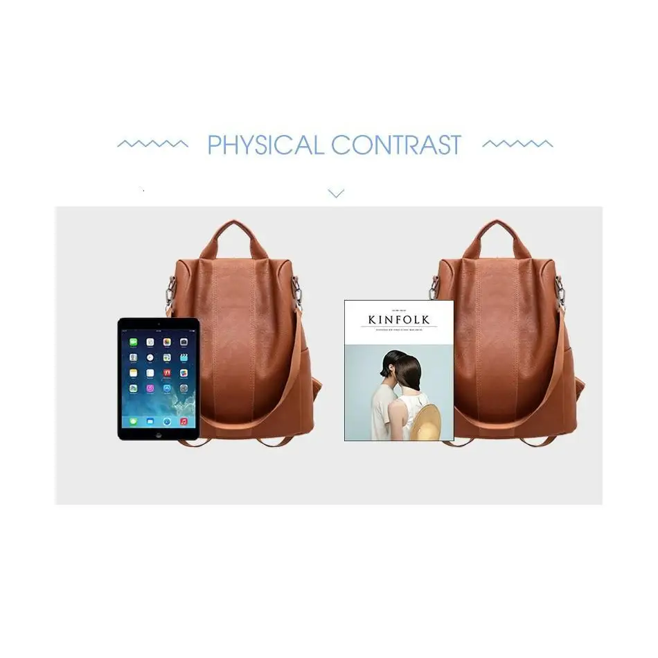 Sizzling Anti-Theft Vintage Style Leather Backpacks for Teenager Girls And Women School Bagpack For Females Travel Bags - ALLURELATION - 575, Anti-theft Shoulder Bag, Backpacks, Bags, Bags for Girls, Bags for Ladies, Bags For Teenagers, Bags in Demand, Birthday Gift, Book Bag, Designer Female Bags, Elegant School Bags, Fashionable Backpacks, Hot sale Bags, Laptop Bag, Leather Business Backpack, Luxury Bags, Matching Bags, Mini Backpack, Picnic Bags, School Bags - Stevvex.com