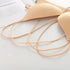 Sizzling Back Beautify Ladies Front Closure Wire Free Fashion Bra Padded Lingerie Bralette Gather Push Up Seamless Bra