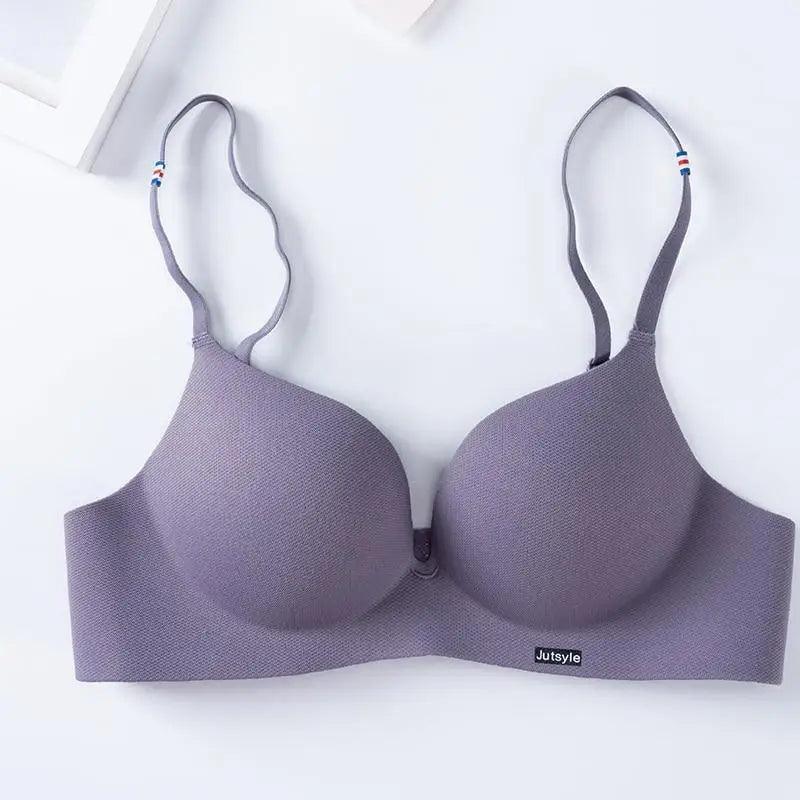 Sizzling Deep U Cup Bras For Women And Girls Push Up Bras Seamless Backless Intimates Female Underwear - ALU93158LMK