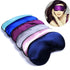 Smooth Pure Silk Sleep Rest Eye Mask Padded Shade Cover Travel Relax Eye Mask Sleeping Mask Comfortable Sleep Eye Cover