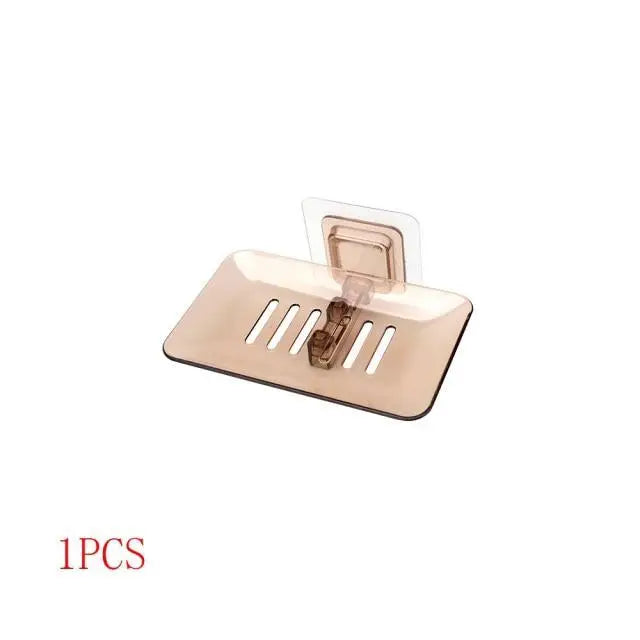 Soap Dish Suction Cup Soap Dish Soap Dish for Bathroom Case Soap Box Dish Storage Plate Drain Soap Box Soap Holder